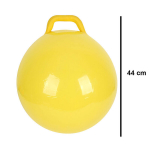 Muud fitnesstooted, multifunktsionaalne laste treeningpall, k&auml;epidemetega h&uuml;ppepall, laste tasakaalupall ja pallitool, kollane