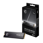 MSI SPATIUM M560 1TB SSD PCIe Gen5x4, NVMe 2.0
