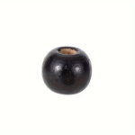 Puidust helmed, 50 tk, Juoda