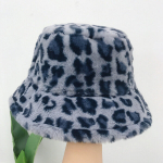 Naiste m&uuml;tsid, &uuml;mberp&ouml;&ouml;ratav m&uuml;ts naistele ja meestele, kokkupandav Leopard Cheetah Print Fisherman Sun Cap Bucket m&uuml;ts t&uuml;drukule, sinine