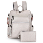 Turismi- ja reisiseljakotid, reisiseljakott naistele PU-nahast naiste moodne &otilde;lakott armsa tutiga, hall