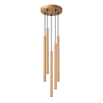 PASTELO 5P kuldne Ripplamp