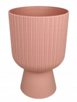Heleroosa lillepott jalas 26.5x17.8cm universaalne klassikaline ECO Keli