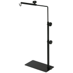 K&otilde;rguse reguleeritav soojenduslambialus terrariumidele, 40x15x95cm, Must, Juoda