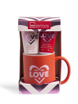 IDC Institute In Love kehahoolduskomplekt: du&scaron;igeel, 50 ml + kehakreem, 50 ml + tass