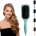 Bounce Curl Define EdgeLift Brush, mitmeotstarbeline t&ouml;&ouml;riist, mis defineerib h&otilde;lpsasti lokke ja v&auml;hendab s&auml;ritust roheline