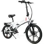Elektrijalgratas Samebike 20LVXD30-II 20'', Valge