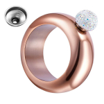 Klaasid, tassid, kannud, kuldkristallkolvi k&auml;ev&otilde;ru, peidetud viinahoidja, lehter kaasas, mahutavus 3,5 untsi,