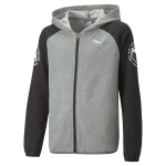 treening jope poistele Puma ACTIVE SPORTS Full-Zip Hoodie TR B Grey 67320603, hall