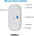 Traadita Bluetooth Mouse for MacBook Pro / Air / Air / MAC / iPad / Galaxylaptop arvutihiir