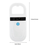 Sk&auml;nner Chip -skanner RFID 134,2 kHz, ID -kiibi skanner 0,91 -tollise k&otilde;rge heledusega OLED -ekraaniga