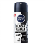Nivea Men Must-Valge N&auml;htamatu Originaalne Antiperspirant pihustiga, 100ml.