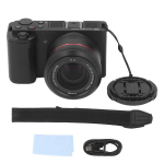Digikaamera 5K digikaamera 64MP juhtmevaba 12x optilise suumiga automaatse teravustamise WDR-i stabiliseerimisega videologimise kaamera 3,2-tollise &uuml;mberp&ouml;&ouml;ratava puuteekraaniga reisifotograafia jaoks