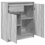 puhvetkapp，kummut，kapp sahtliga, hall Sonoma tamm, 80x34x76 cm, tehispuit CFE33165