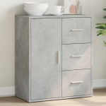 puhvetkapp，kummut，kapp, betoonhall, 60 x 31 x 70 cm, tehispuit CFE52348