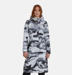 Huppa Naiste kevad-s&uuml;gis mantel AMANEA, dark gray pattern