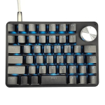 G50 MK45 Mini RGB mehaaniline klaviatuur Numpad nupuga - valge RGB -ga, pruunl&uuml;liti