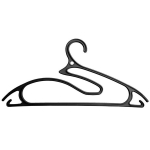 Riidepuud, 5 tk., Plastik, 5in1 Collection, must