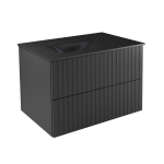 Seinale kinnitatav vannitoakapp kraanikausiga Besco Akya Linea, 66 cm, hall