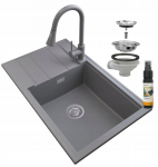 Graniit valamu Granitan Louis hall k&ouml;&ouml;gisegisti Snake sifoon komplekt