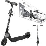 Evo kokkupandav reguleeritav laste roller Light Speed Black Luminous Wheels