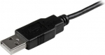 USB A kuni Micro B slim mobiilse laadimise/s&uuml;nkroniseerimise kaabel - STARTECH - 15 cm - Must