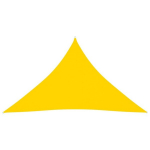 vidaXL p&auml;ikesepuri, oxford-kangast, kolmnurkne, 3,5x3,5x4,9 m, kollane, Kollane