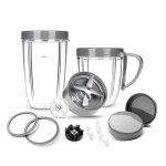 Tera tassid ja kaaned, sukeldumisseadmed ja vibratsioonivastased varuosad Komplektis 14 osa, mis on nutribulleti 900W/600W seeria varuosa ~ 23568