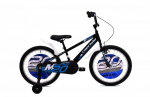 Laste jalgratas Capriolo Mustang, 20", must/sinine