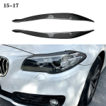 BMW 5 seeria F10 F10 F11 F18 F18 535I 525I 520I 530I CAR-i esilaternate kulmude silmalaugud Kerged kulmud Shining Black 11-17 aksessuaarid