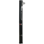 Outsunny Solar Shower 35L kuum vesi Camping bassein du&scaron;ikraan vihmadu&scaron;&scaron; pea must 17,5x14,5x216cm