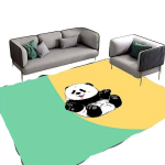 V&otilde;luv Panda Prindi P&otilde;randavaip, 150 cm x 200 cm / 59 x 78,74 colio