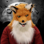 Suu mask Halloweeni &uuml;likond cosplay pidu suulise liikumise hundimask loomas_, Grey wolf
