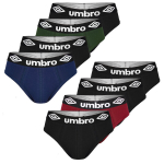 Meeste bokserid, UMBRO, puuvillased, mitmev&auml;rvilised, 8 tk., XXL