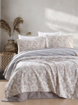 Enlora voodipesukomplekt Piti Yaprak Rose, 160x235 cm, 3-osaline