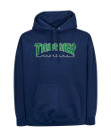 Meeste pusa Thrasher outlined hoodie, 144641, sinine, M