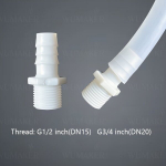 5tk Plastikust Meeste Keere Vooliku &Uuml;hendus G1/2 G3/4 Toll Pagood&uuml;hendus Veepumba Seade., G1/2&ndash;4 mm (5/32 colio)