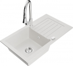 Graniidist k&ouml;&ouml;givalamu Mexen Pablo koos segisti ja sifooniga, White+Chrome