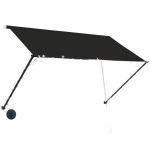 Markiis，sisset&otilde;mmatav varikatus LEDiga, 250 x 150 cm, antratsiithall CFE502915
