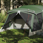 Telk,matkatelk verandaga 4 inimesele, roheline, veekindel CFE742442