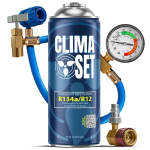ClimaSet R134a purgi + kaabel + HP/LP adapter