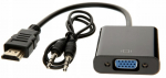 ADAPTER KONVERTER HDMI-LT VGA+AUDIOKS