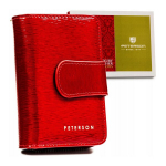 Rahakott naistele Peterson PTN 425214-SH, Raudona