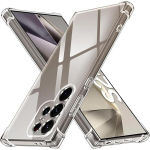 Samsung Galaxy S24 ULTRA kaan - L&ouml;&ouml;gikindel TPU Pehme Aitav L&auml;bipaistev Phonillico&reg;