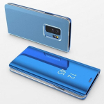 Coque Rabat Mirror Blue Samsung Galaxy A40 - Coque Housse Etui Case Protection Clear View [Phonillico&reg;]