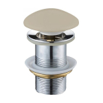 Mexen &uuml;mmargune click-clack ventiil, beež keraamiline matt - 79910-49