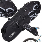 Jalgratta sadulakott 12l, must