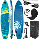 T&auml;ispuhutav Sup-laud Raven Wave Cruiser 335cm, sinine/kollane