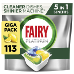 Fairy n&otilde;udepesumasina kapslid Platinum Lemon, 113 tk