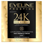 &Ouml;ine n&auml;okreem k&uuml;psele nahale Evelina 24k Snail&Caviar 50 ml